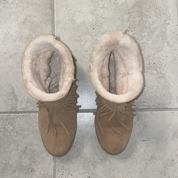 ASH Boots with fringe - Tan - Size 38 - Picture 13 of 15